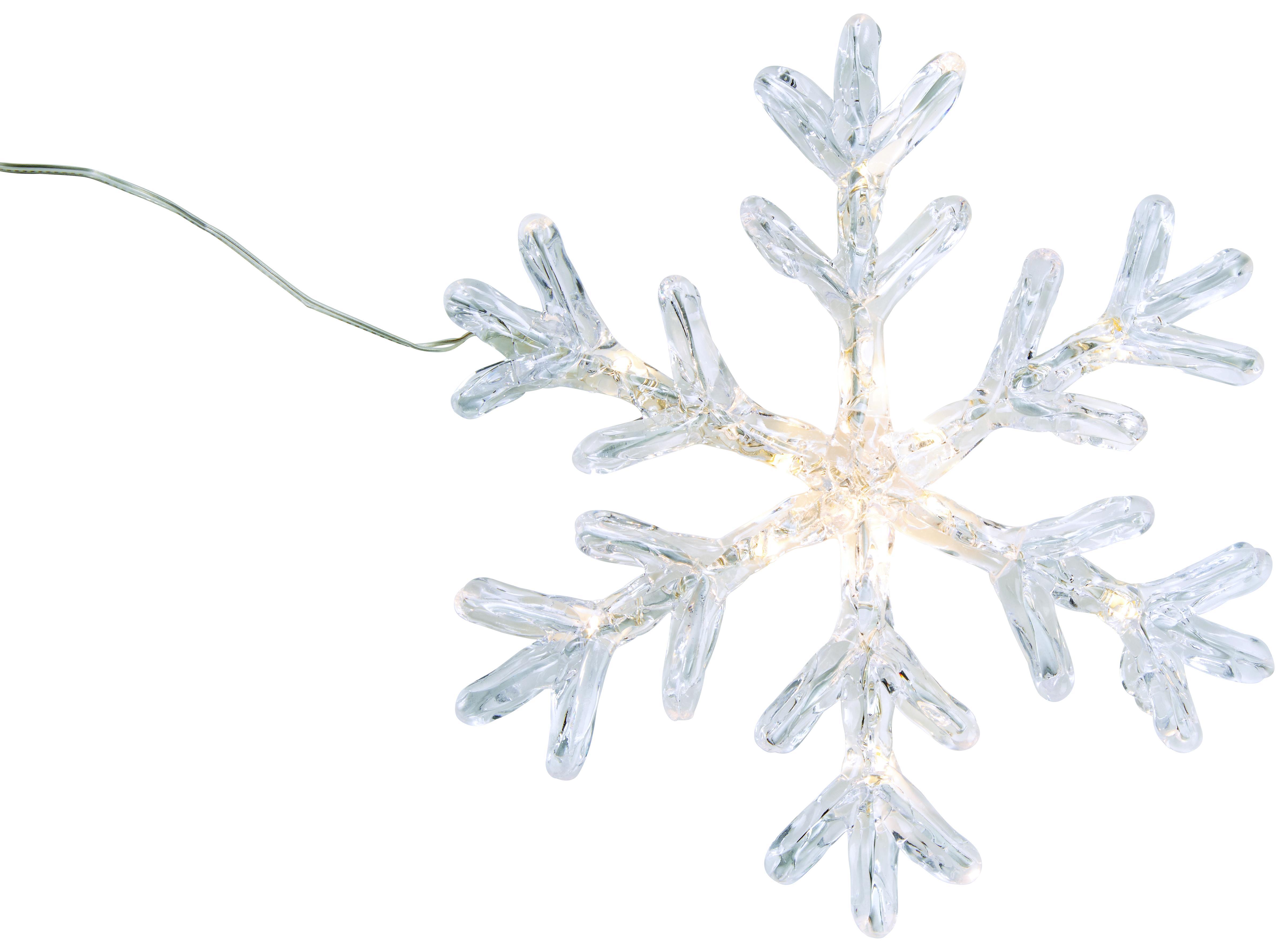 Hangulatvilágítás Michi - Áttetsző, romantikus/Landhaus, Műanyag (20cm) - James Wood