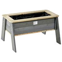 Kinderspieltisch Exit Holz Grau Wetterfest - Grau, KONVENTIONELL, Holz (94/68/50cm) - EXIT Toys