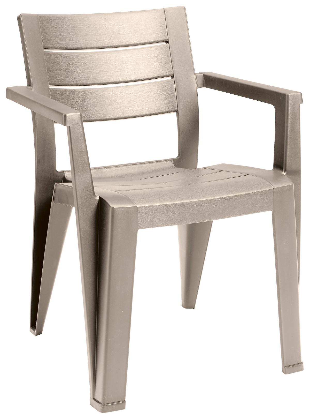 Kerti Szék Julie - cappuccino, műanyag (79/61,5/58,5cm) - Keter