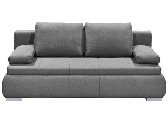 Schlafsofa Norman Lux.3Dl B: ca. 208 cm - Silberfarben/Hellgrau, KONVENTIONELL, Holzwerkstoff/Textil (208/95/105cm) - Carryhome Schlafsofa Norman Lux.3Dl B: ca. 208 cm - Silberfarben/Hellgrau, KONVENTIONELL, Holzwerkstoff/Textil (208/95/105cm) - Carryhome