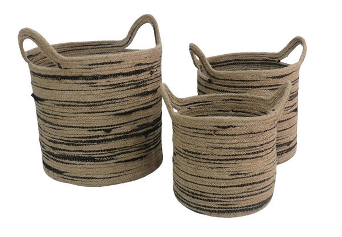 Kosár Günther - natúr színű, Konventionell, természetes anyagok (25/25cm) - James Wood