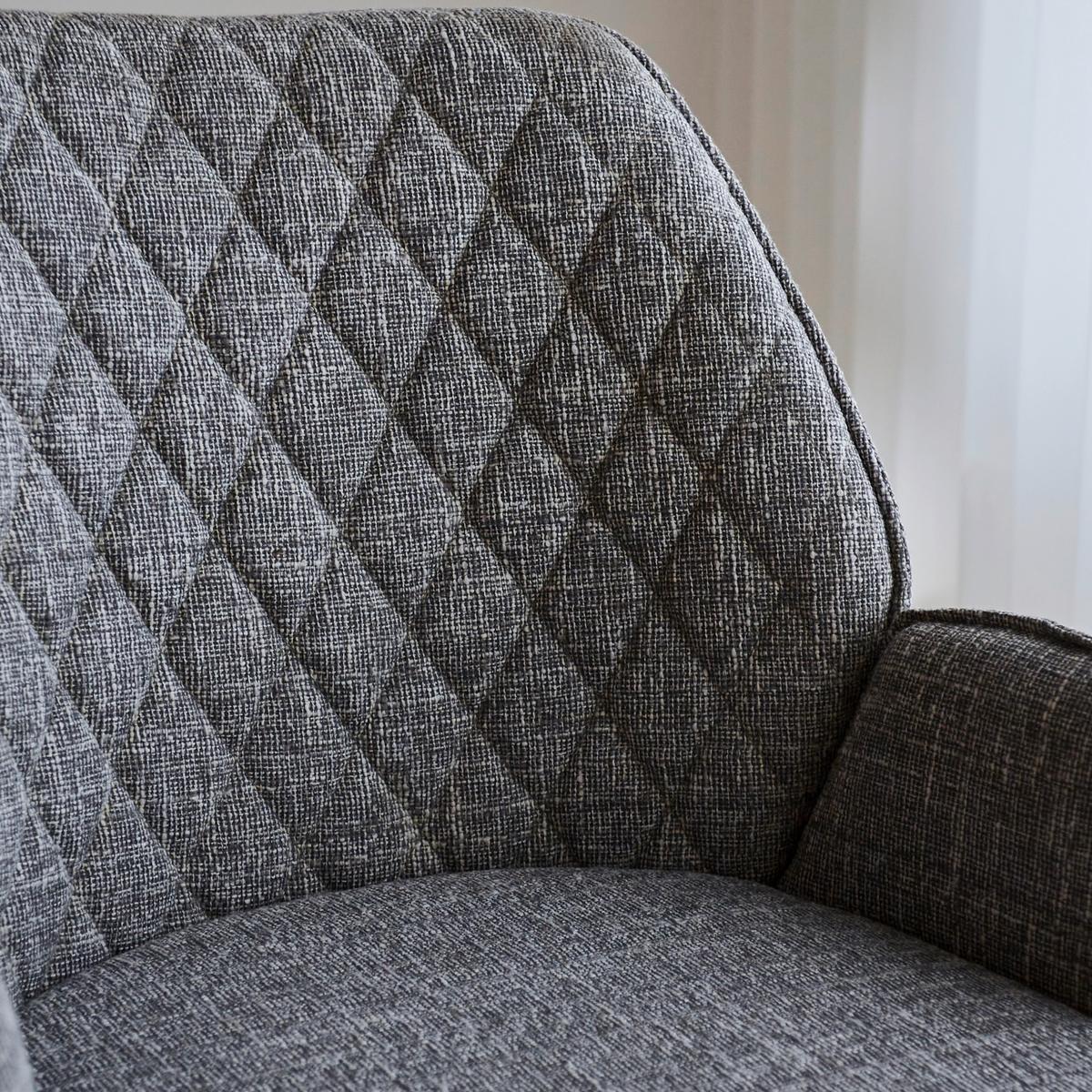 Barhocker-Set Donny Hellgrau B: 54 cm - Hellgrau/Schwarz, MODERN, Textil/Metall (54/100/58cm) - MID.YOU