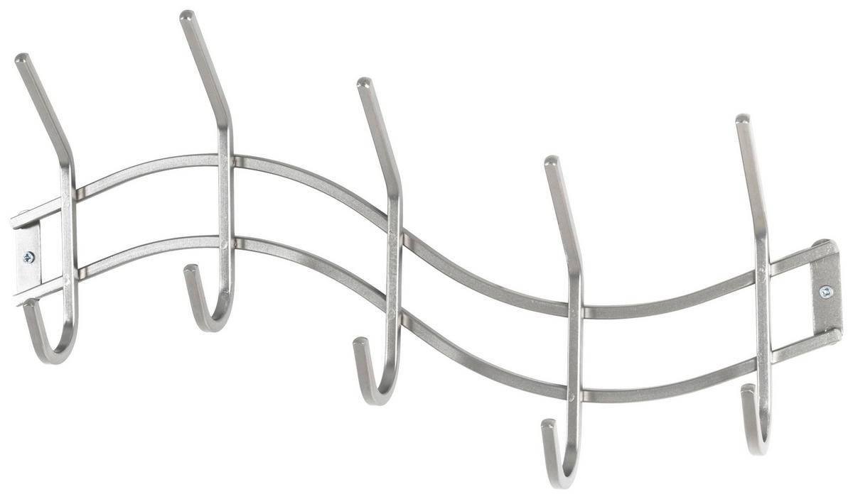 Fali Akasztóléc Finn - nemesacél, Modern, fém (46/27/9cm)