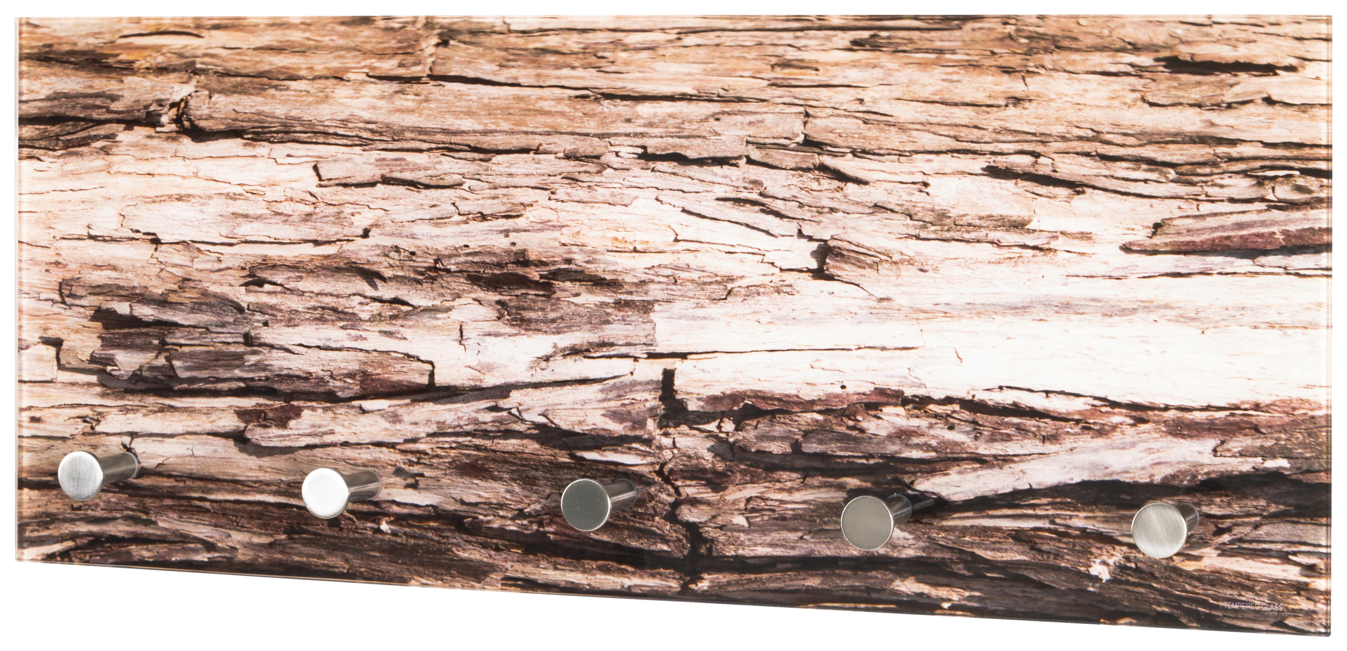 Hakenleiste Kristina 18990 - Multicolor, MODERN, Glas (60/25/5cm)