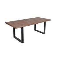 STOLOVÁ DOSKA INDUSTRIAL - farba vlašského orecha, Modern, drevo (160/4/95cm)