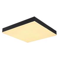 STROPNÍ LED SVÍTIDLO NOTE - bílá/černá, Basics, kov/plast (30/30/6.5cm) - Globo