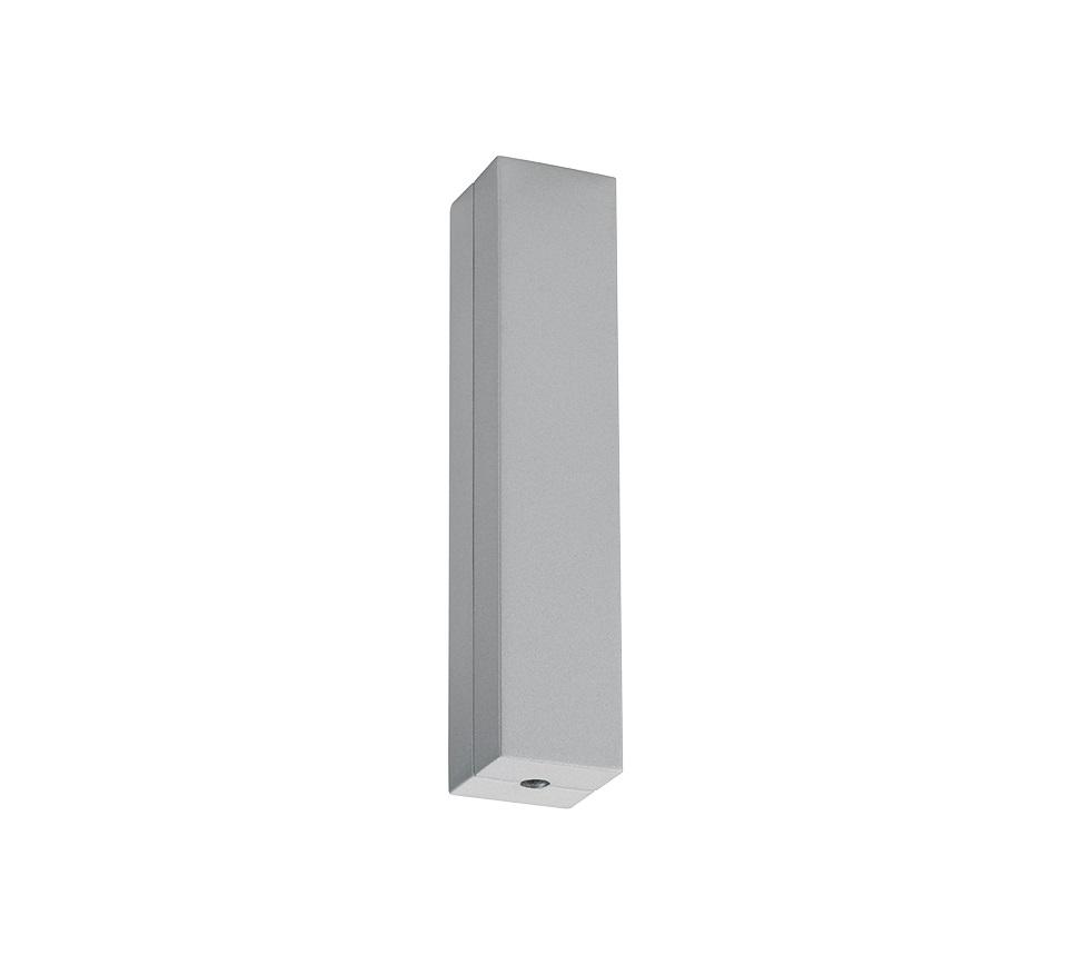 Kabelkanal für Schienensystem Duoline 3x3x13,5cm Titanfarben - Titanfarben, Design, Kunststoff (3/3/13,5cm) - Trio Leuchten