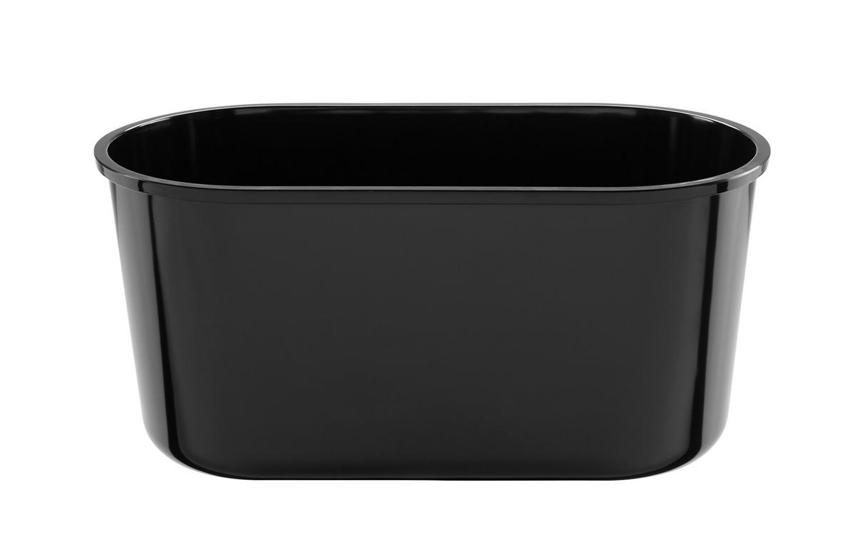 Brotbox Echtwerk Fresh - Schwarz/Akaziefarben, Trend, Holz/Kunststoff (37/21,5/17,2cm) - Echtwerk