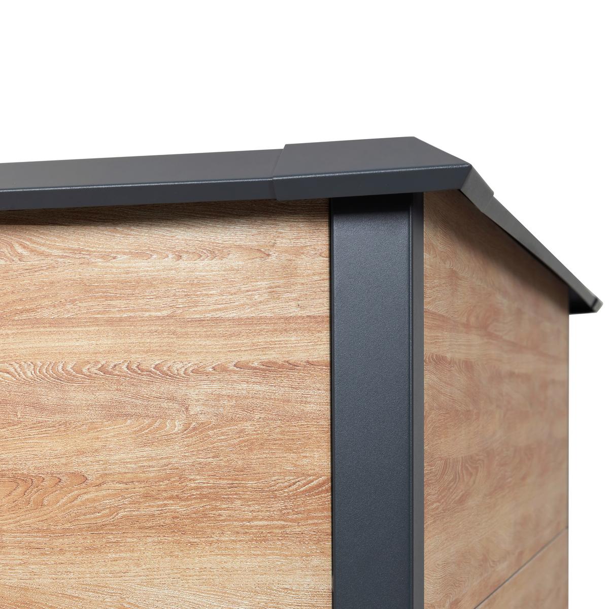 Hochbeet Primus-Multi M - Lärchefarben, KONVENTIONELL, Metall (50/100/77cm)