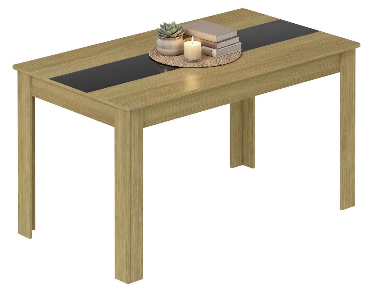 Esstisch Disalo Honigeiche L: 140cm - Honigeiche, MODERN, Holzwerkstoff (140/80/75cm) - MID.YOU