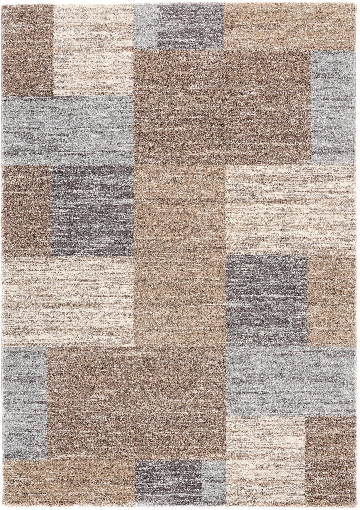Webteppich Grande Braun/beige 160x230 Cm - Beige/Braun, KONVENTIONELL, Textil (160/230cm) - Novel
