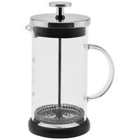 French Press Atilla, ca. 350 ml - Klar/Edelstahlfarben, MODERN, Glas/Kunststoff (11/7,5/16cm) - Luca Bessoni