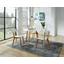 Esstisch Scandi Ø 80 cm Weiß - Braun/Weiß, MODERN, Holz/Holzwerkstoff (80/74cm) - Ombra Esstisch Scandi Ø 80 cm Weiß - Braun/Weiß, MODERN, Holz/Holzwerkstoff (80/74cm) - Ombra