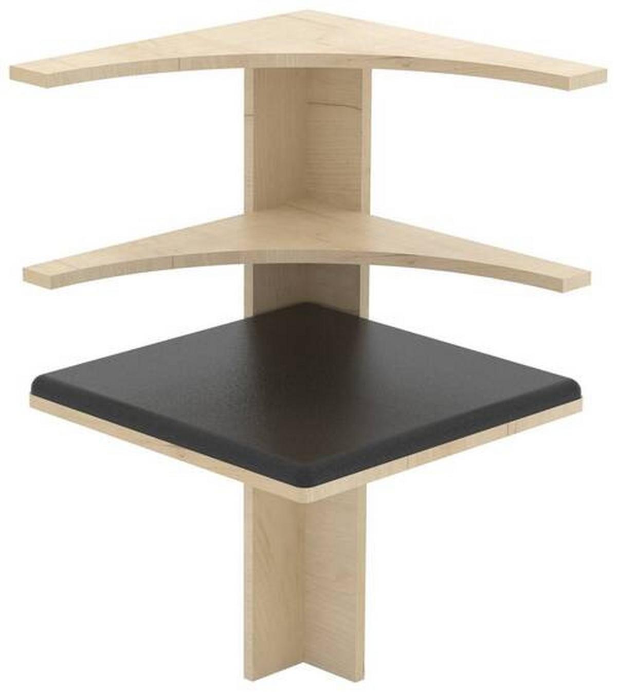 Eckelement Esal Honigeiche B: 43 Cm - Honigeiche, MODERN, Holzwerkstoff (43/78/43cm) - MID.YOU