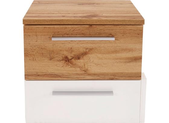 Nachtkästchen Beluga - Eichefarben/Weiß, MODERN, Holzwerkstoff (48/47-91/37cm) Nachtkästchen Beluga - Eichefarben/Weiß, MODERN, Holzwerkstoff (48/47-91/37cm)