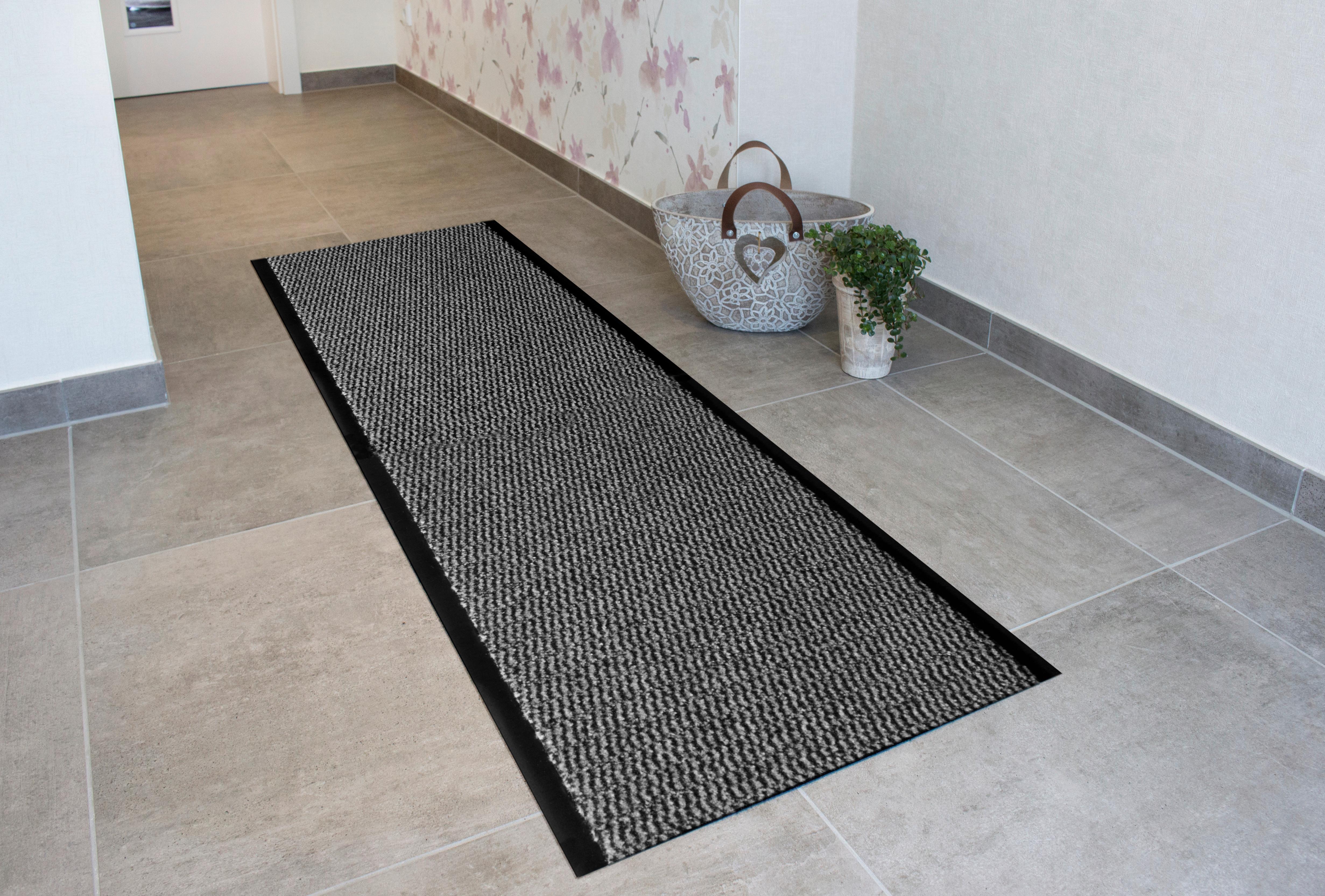 Läufer Entree - Hellgrau, Basics, Kunststoff (120/500cm) - Novel