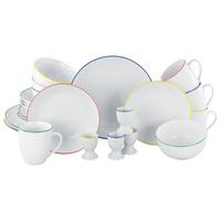 Kombiservice Multicolor L: 39 cm - Multicolor, Basics, Keramik (39/33/30,5cm) - Creatable