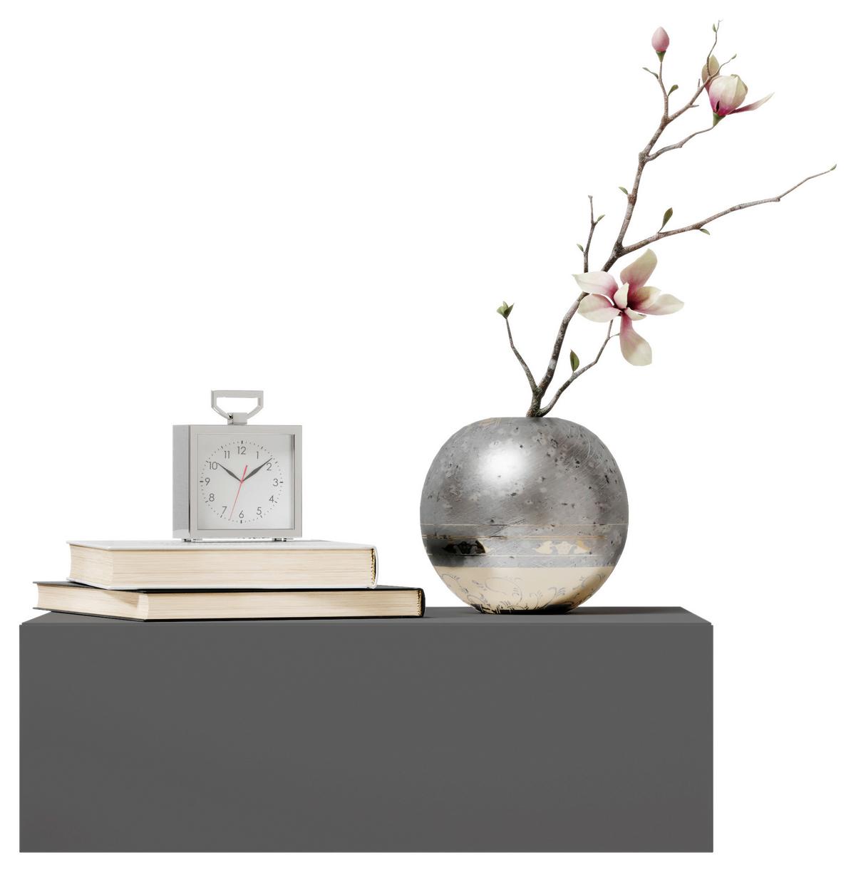 Nachkästchen Graphitfarben H: 14 Cm Tajo - Graphitfarben, MODERN, Holzwerkstoff (42/14/30cm) - Livetastic