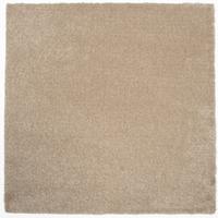 Teppichfliese Beige Carousel 50x50 cm Florhöhe 10 mm - Beige, Basics, Textil (50/50cm)