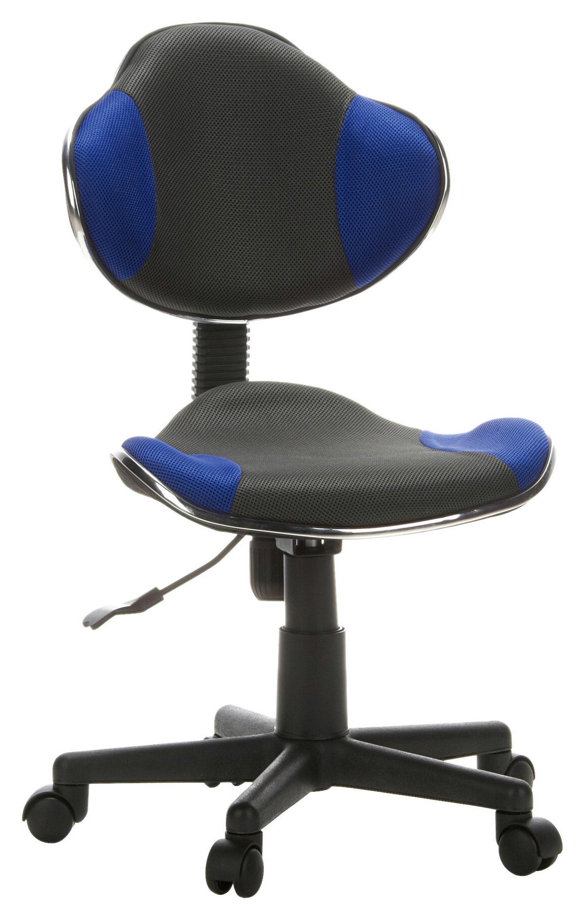 Jugenddrehstuhl Kiddy Gti 2 Blau/Grau - Blau/Grau, Basics, Kunststoff (45/86-101/42cm) - MID.YOU