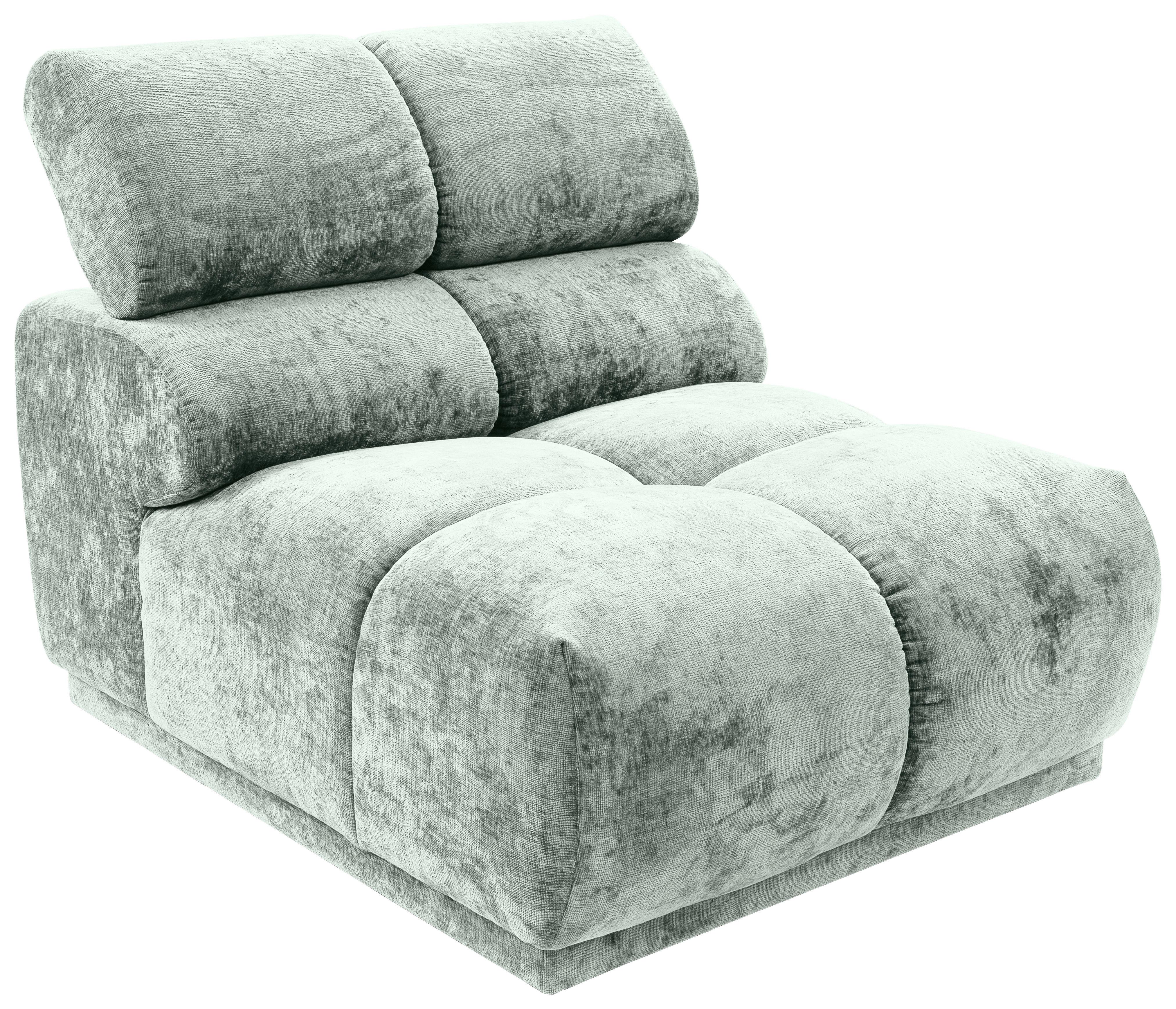 Sofaelement Chani Hellblau, B: 81 cm - Hellblau, MODERN, Textil (81/86/113cm) - MID.YOU
