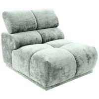 Sofaelement Chani Hellblau, B: 81 cm - Hellblau, MODERN, Textil (81/86/113cm) - MID.YOU