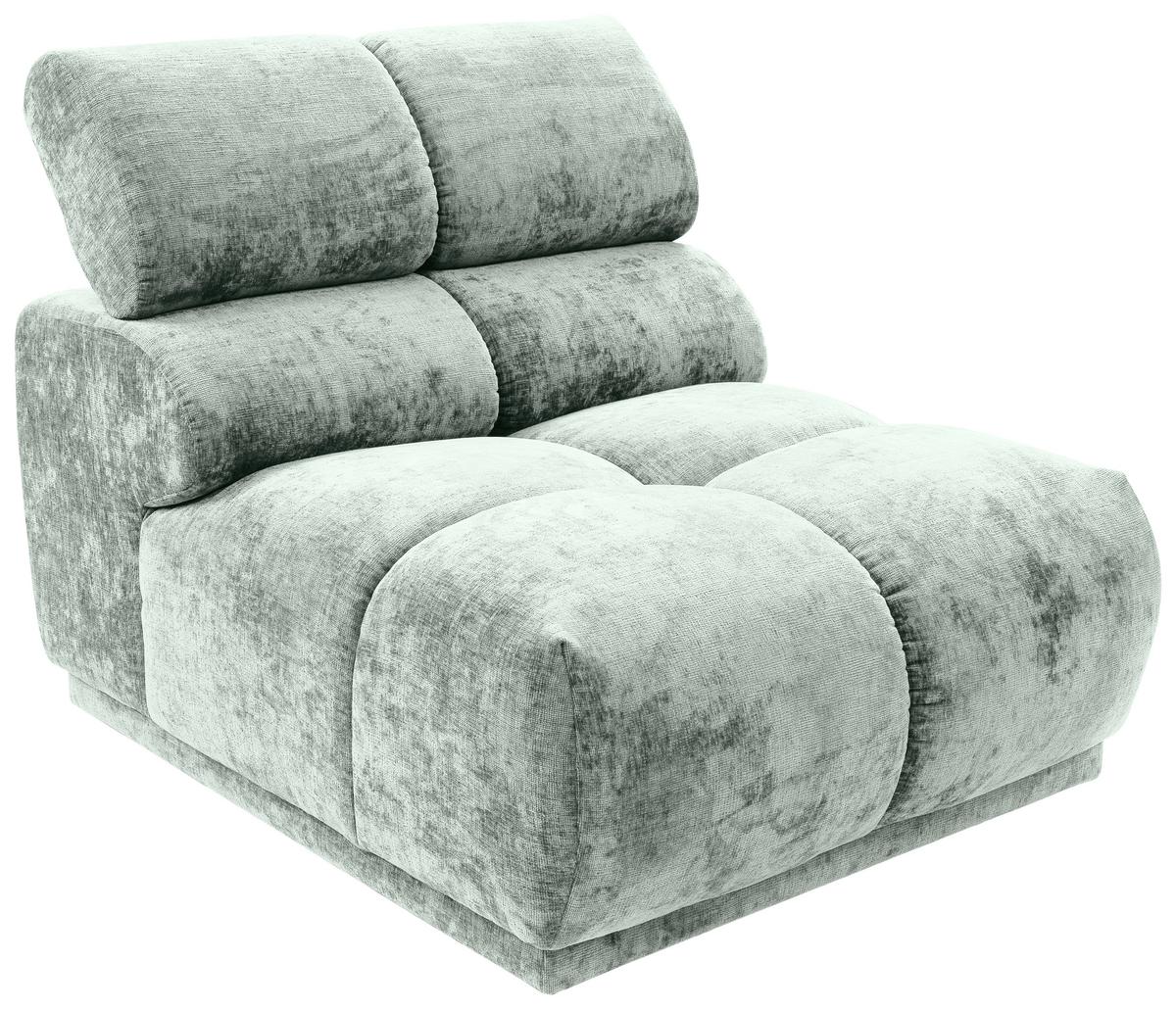 Sofaelement Chani Hellblau, B: 81 cm - Hellblau, MODERN, Textil (81/86/113cm) - MID.YOU