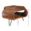 Couchtisch Holz mit Ablagefach Sheesham Massiv - Sheeshamfarben/Schwarz, Design, Holz/Metall (55/55/38cm) - Livetastic Couchtisch Holz mit Ablagefach Sheesham Massiv - Sheeshamfarben/Schwarz, Design, Holz/Metall (55/55/38cm) - Livetastic