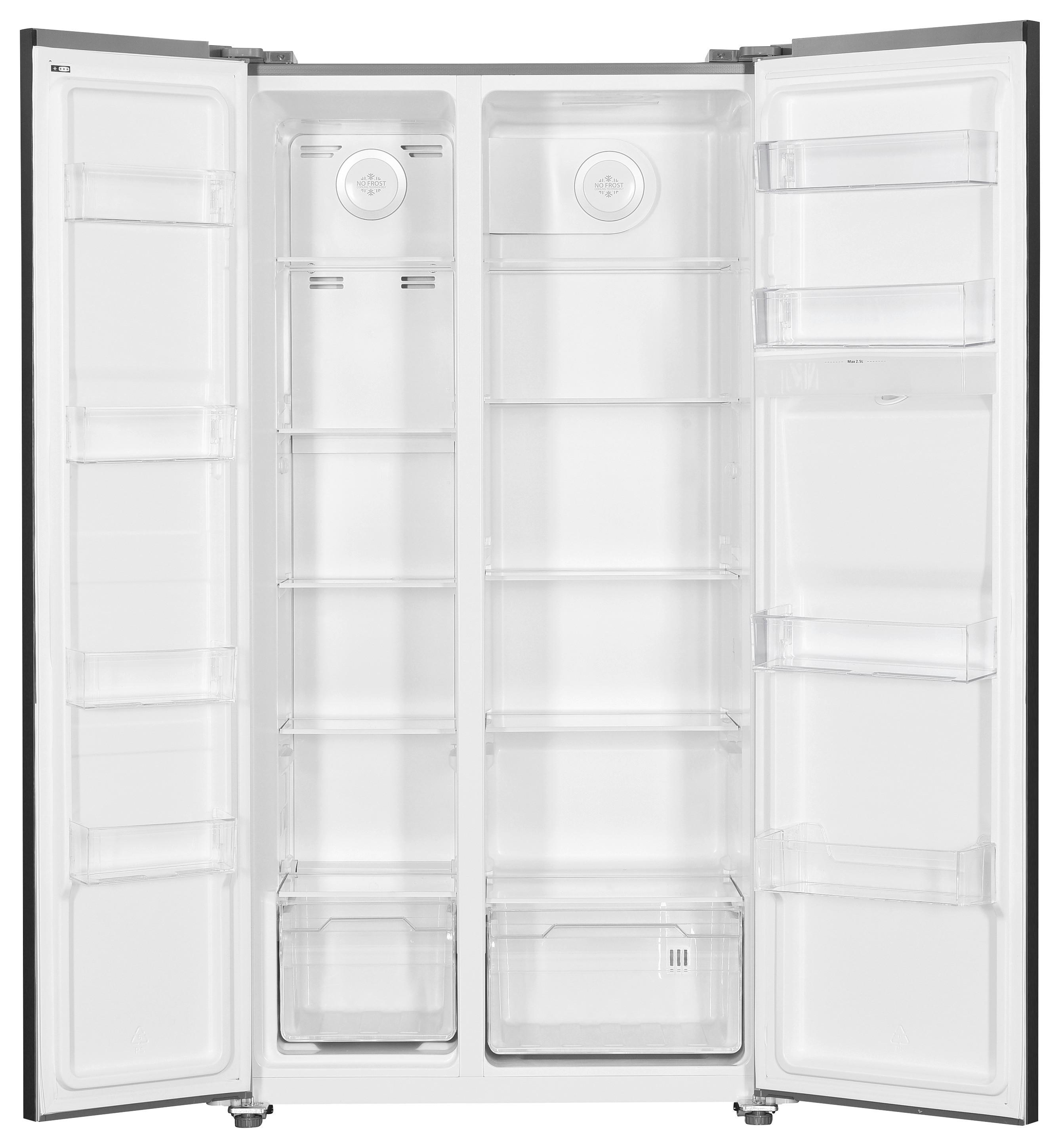 Side-By-Side Nabo Sbs 2000 - Silberfarben, Basics, Glas/Kunststoff (91/177/67cm)