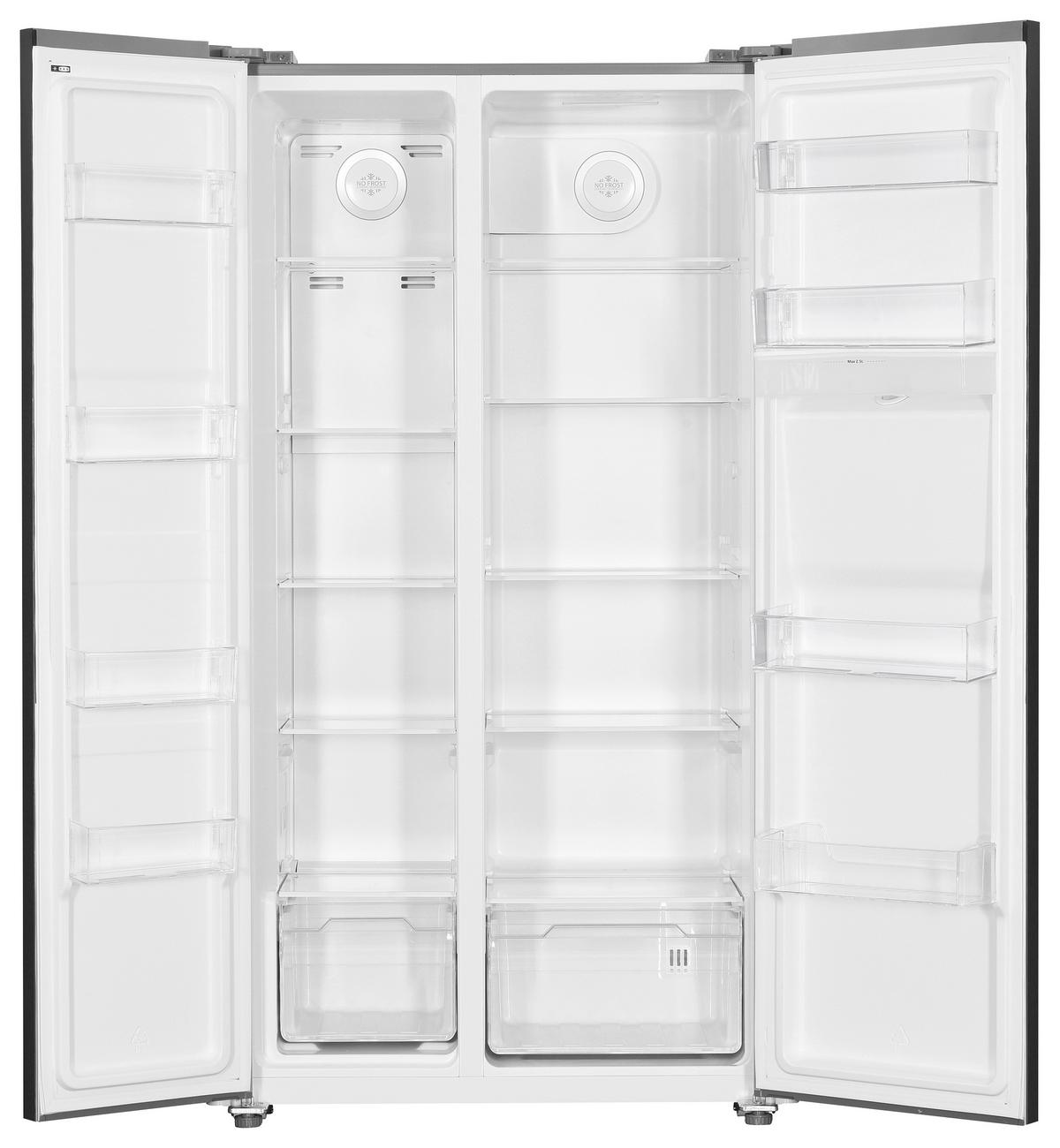 Side-By-Side Nabo Sbs 2000 - Silberfarben, Basics, Glas/Kunststoff (91/177/67cm)