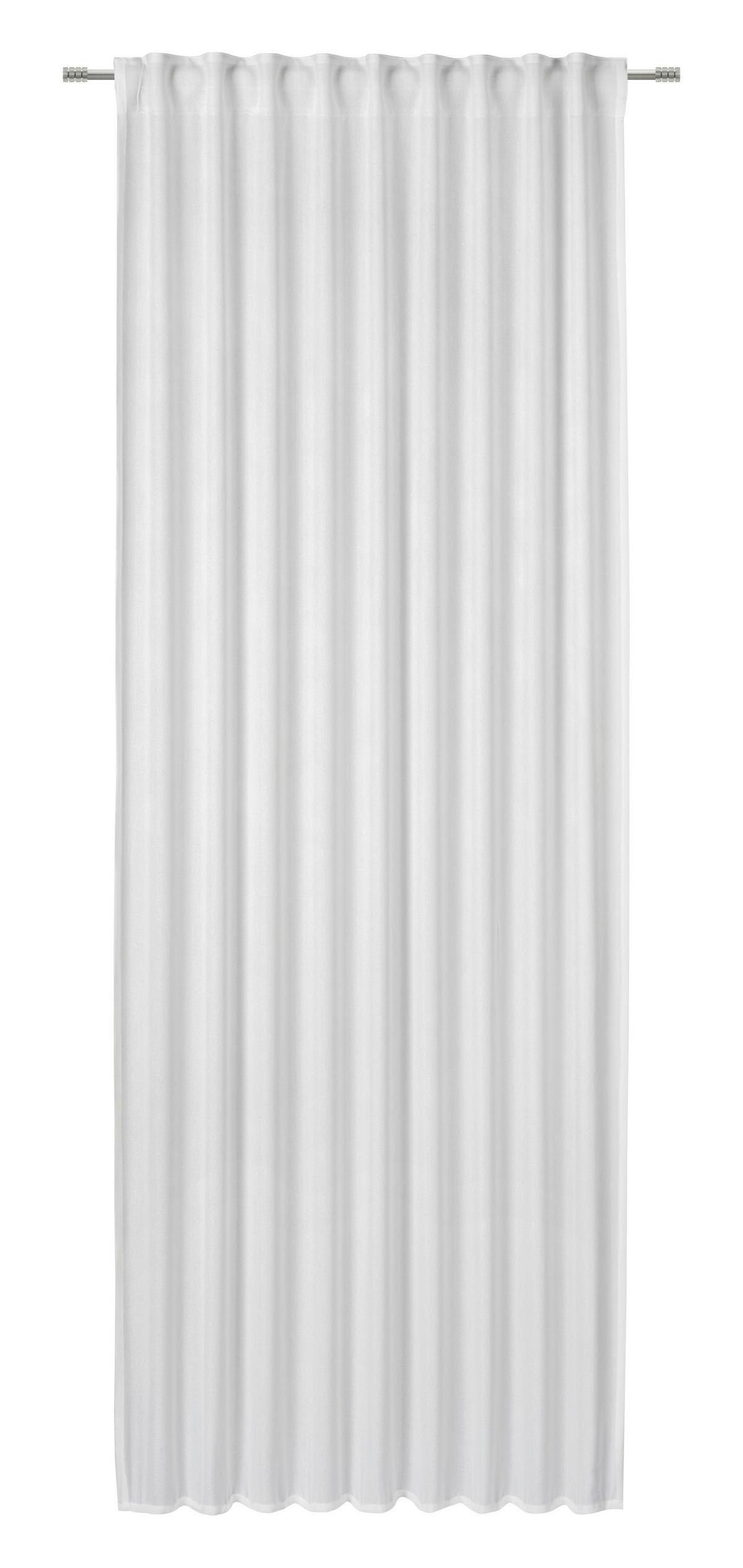 Hotový závěs Ben, 135/245cm, bílá - přírodní barvy, Moderní, textil (135/245cm) - Modern Living