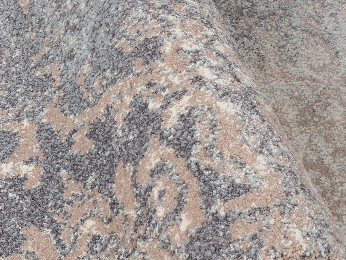 Vintage-Teppich Palermo - Türkis/Braun, Basics, Textil (120/170cm) - Novel