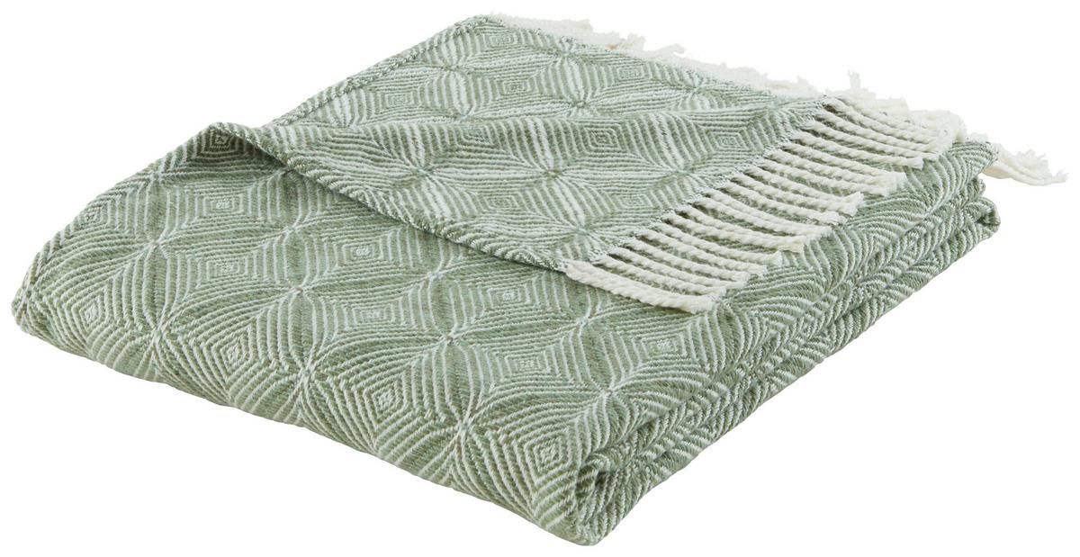 DEKA Samira, 130/170cm, zelená - olivovozelená, Lifestyle, textil (130/170cm) - Modern Living