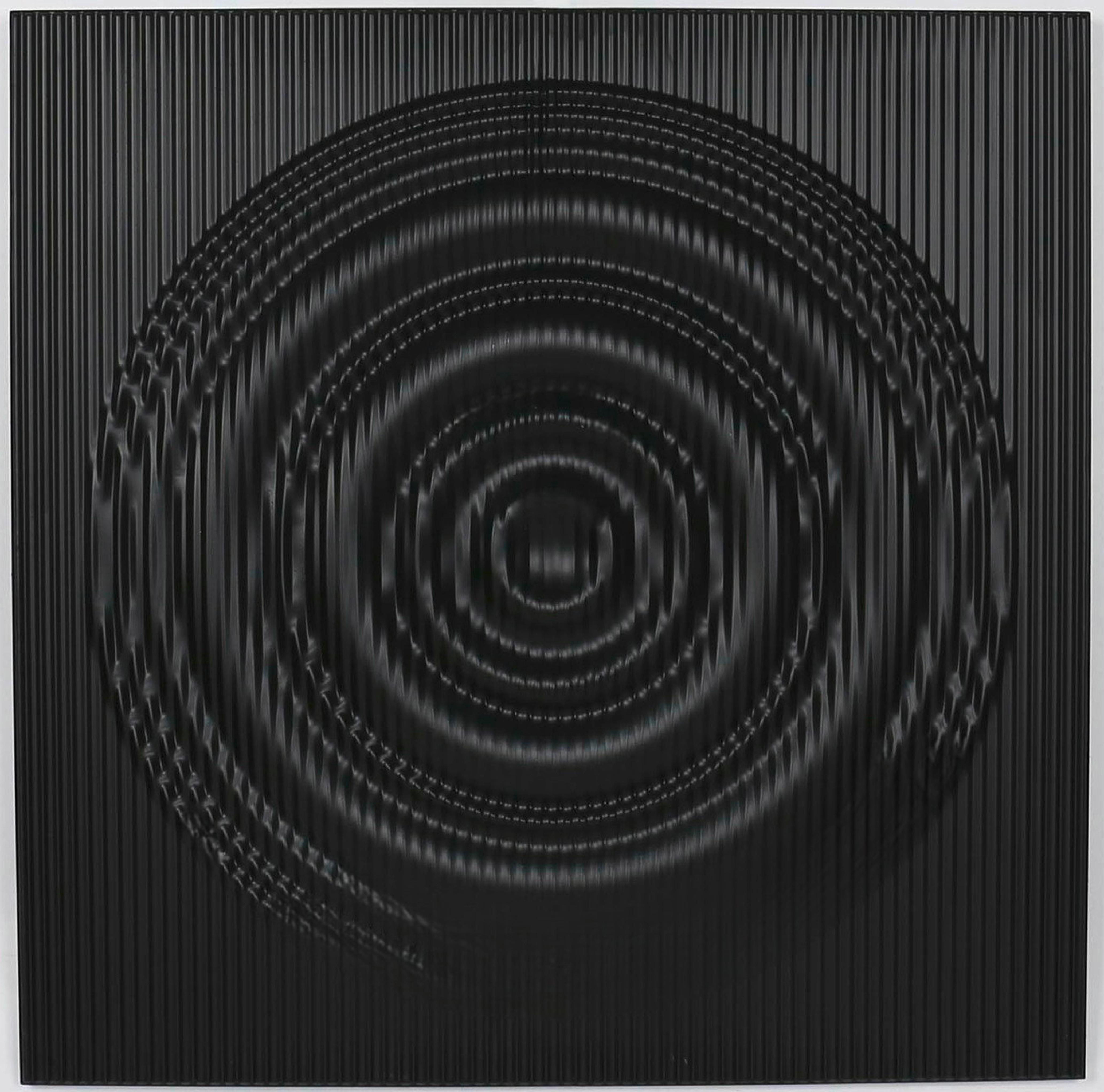 Dekorace na zeď 90,5x90,5cm - černá, Moderní, kov (90,5/90,5cm) - Mömax