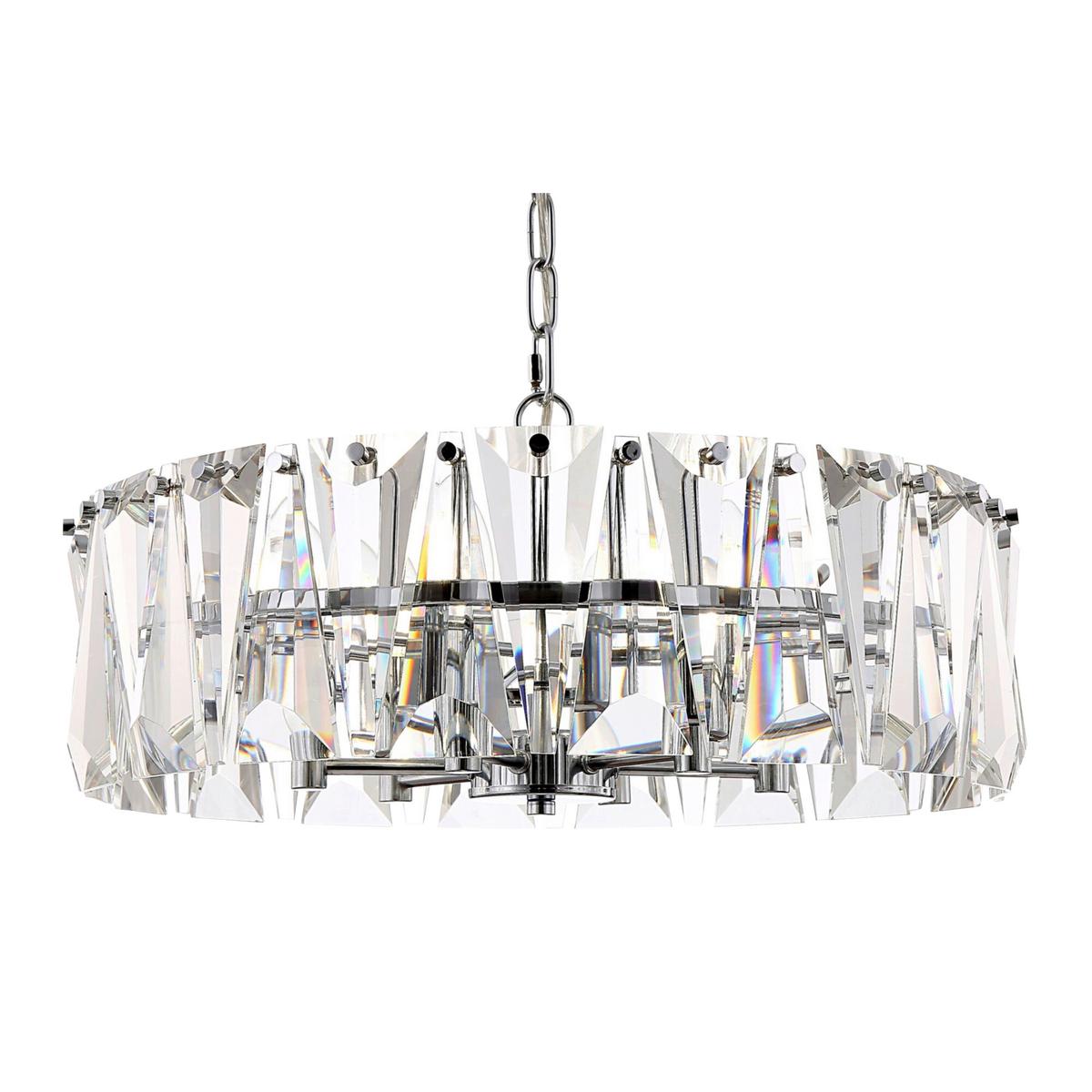 Pendelleuchte Puntes - Chromfarben, Basics, Glas/Metall (51,7/23,8/51,7cm) - MAYTONI