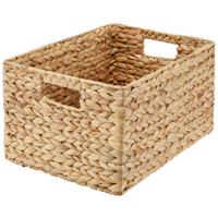 REGALKORB BIRGIT -L - Hellbraun, Basics, Naturmaterialien/Metall (42/30/22cm) - James Wood