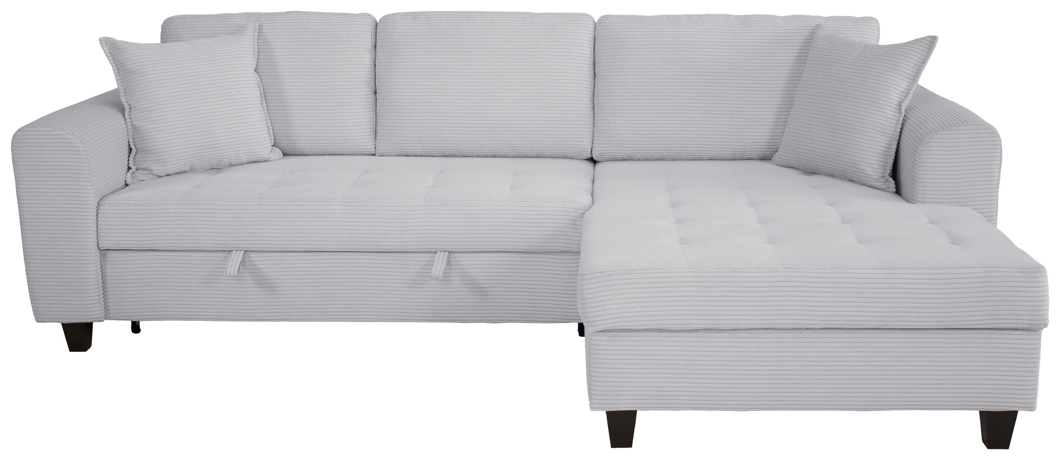 Ecksofa Moritz Beigebraun S: ca. 265x155 cm - Taupe, Trend, Textil (265/155cm)