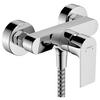 Brausegarnitur Rebris E Chromfarben - Chromfarben, Basics, Metall (21,8/11,9/13,2cm) - Hansgrohe