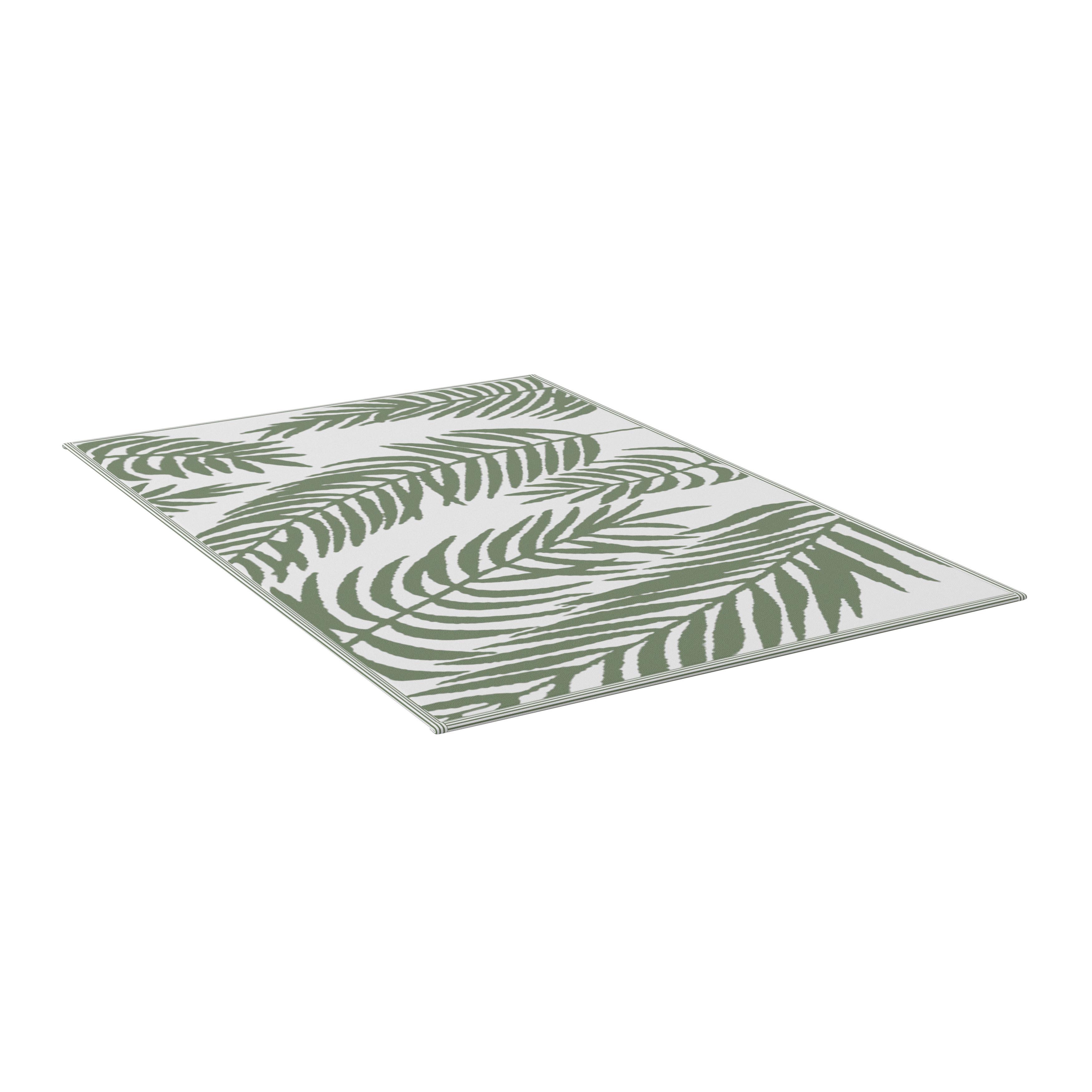 VONKAJŠÍ KOBEREC FLAVIA - zelená, Modern, plast (120/180cm) - Bessagi Garden