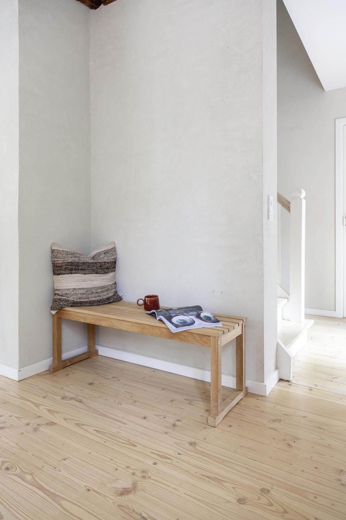 Sitzbank Echtholz Teakfarben Vega Bht: 120x43x40 Cm - Teakfarben, KONVENTIONELL, Holz (120/43/40cm) - MID.YOU
