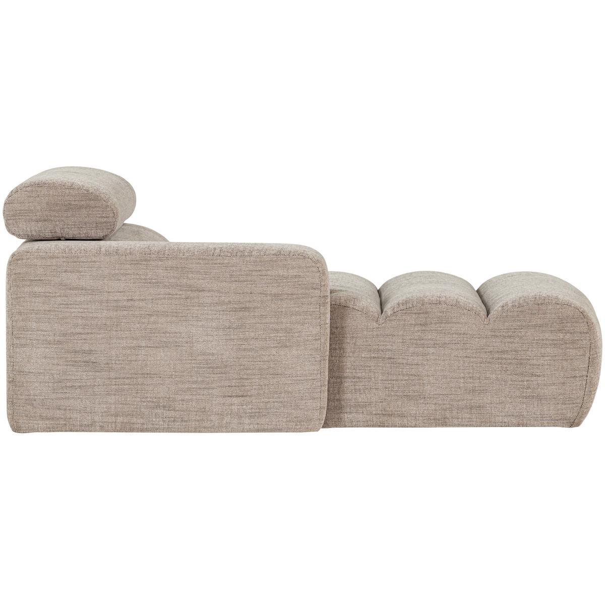 SOFAELEMENT Novi Naturfarben B: 109cm - Schwarz/Naturfarben, Design, Textil (109/86/173cm) - Livetastic
