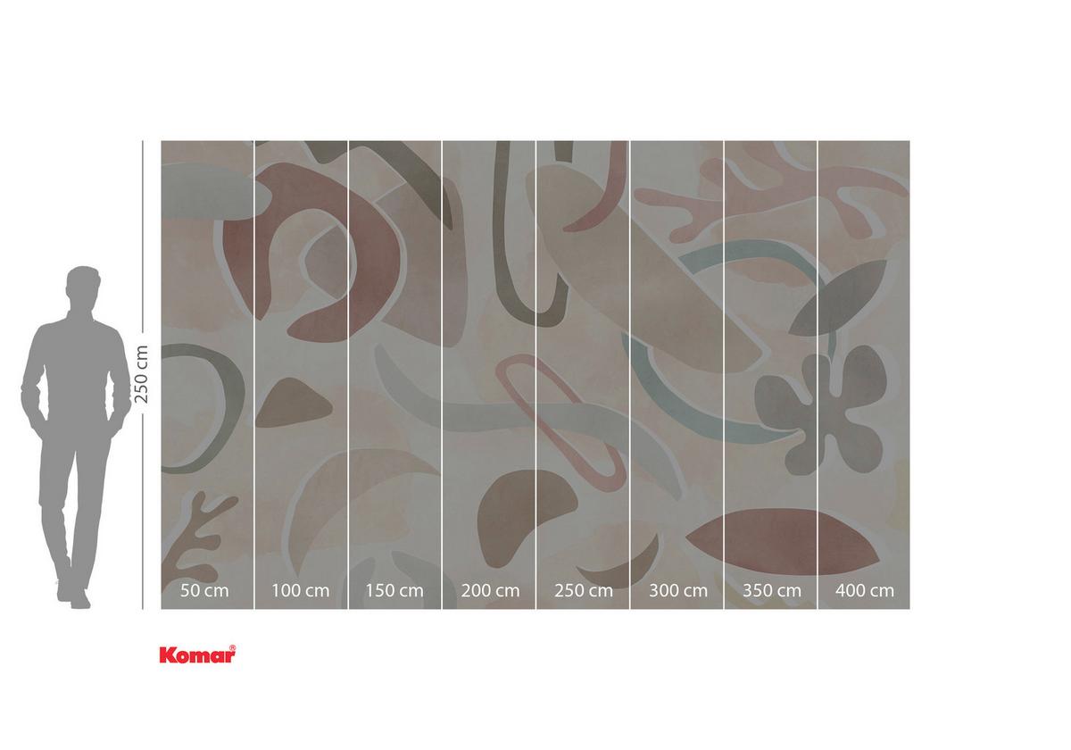 Vliestapete Paradox Parallelogramm - Multicolor, Basics (400/250cm) - Komar