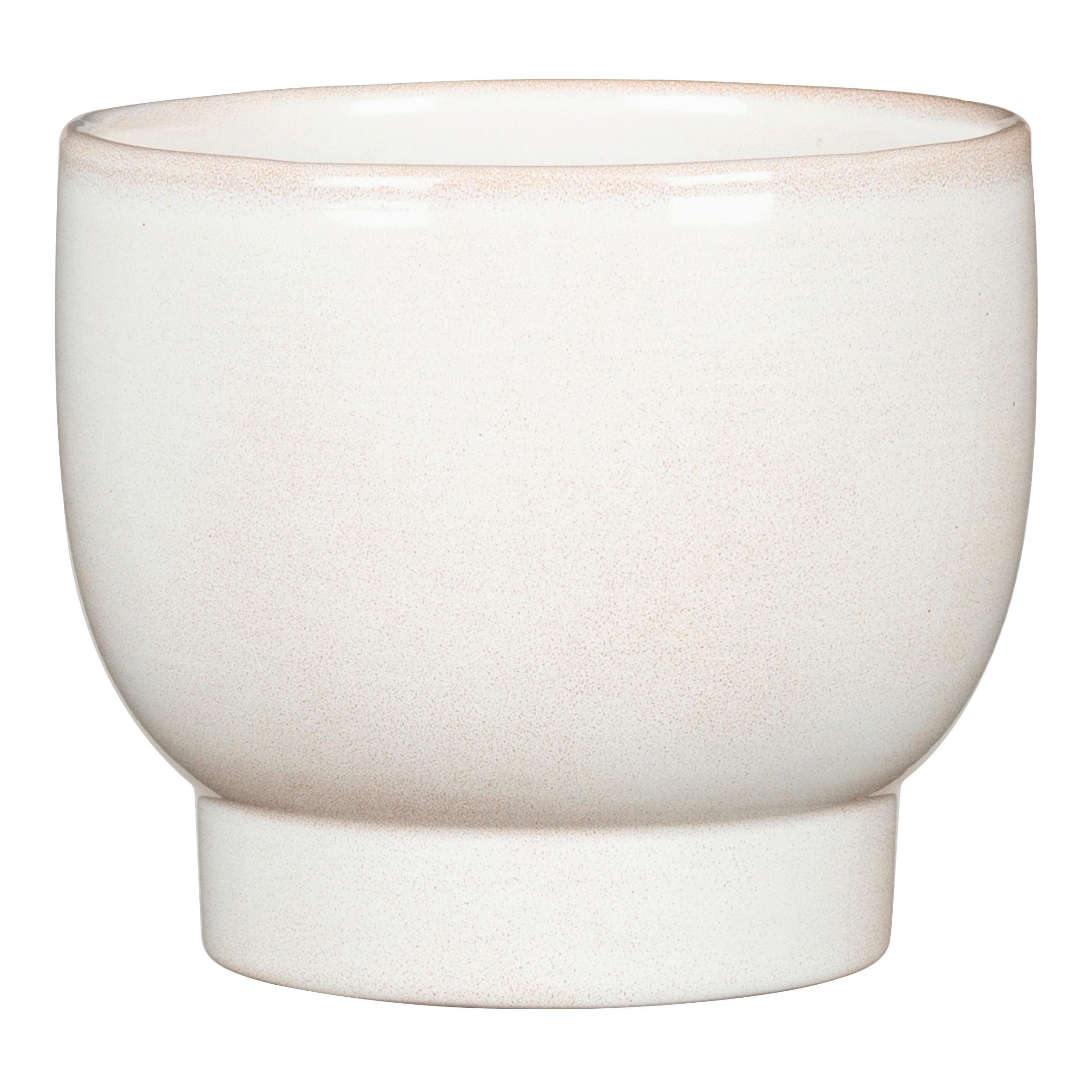 Kaspó Opale 930/15 - fehér, kerámia (15/14cm)