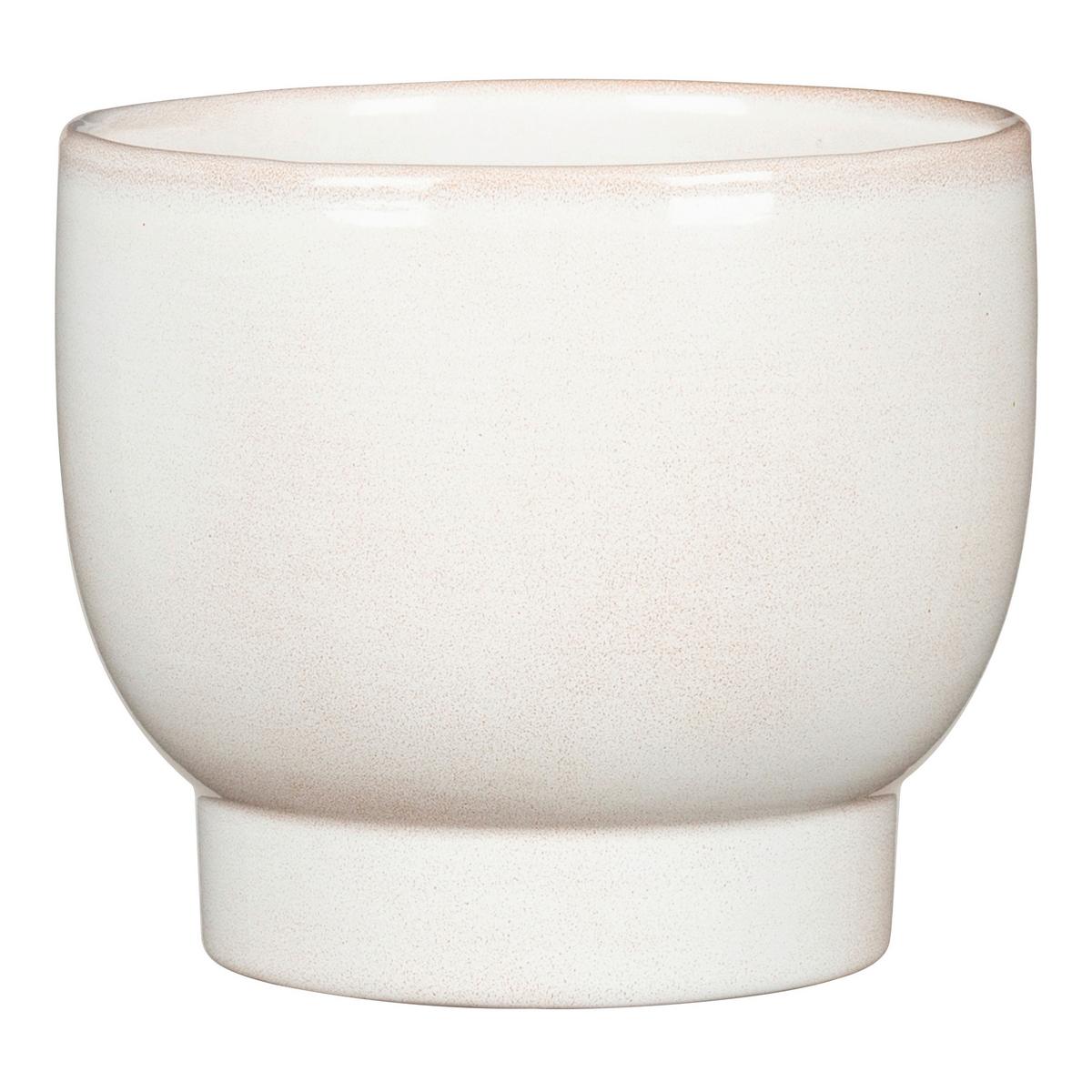 Kaspó Opale 930/15 - fehér, kerámia (15/14cm)