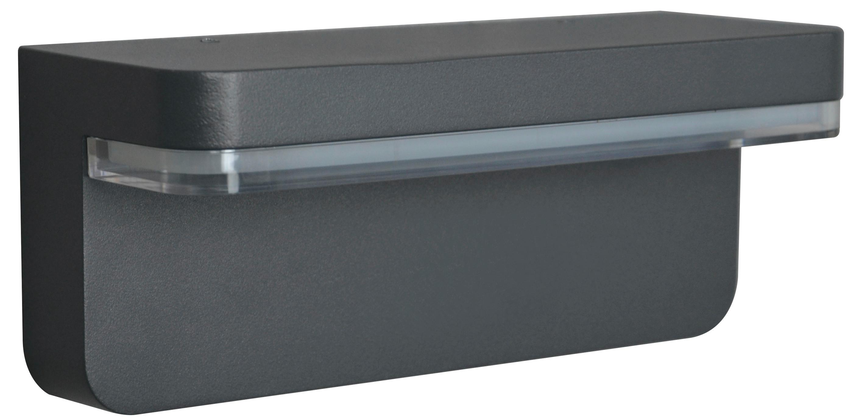 AUSSENWANDLEUCHTE 2526500061696 RIDOS - Anthrazit, Design, Metall (22/9,3/8cm)