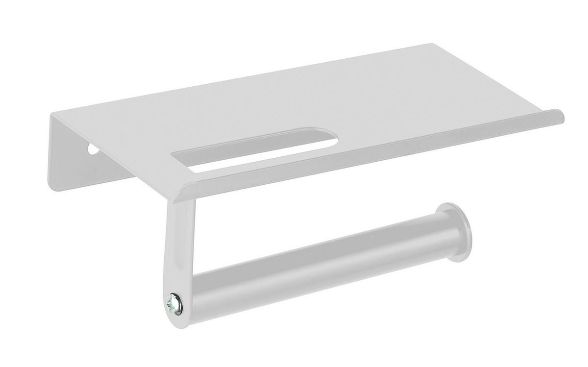 Držiak an toaletný papier ALLSTAR WALLI 70013400 - biela, Konventionell, kov (18/9,5/7,5cm) - Wenko