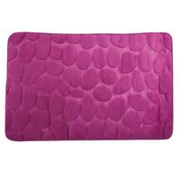 BADEMATTE GALETS VIOLETT - Violett, MODERN, Textil (50/80cm) - MSV