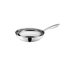 Bratpfanne Tavos D: 28 Cm Edelstahl - Silberfarben, Basics, Metall (28/5,5/28cm) - Mäser