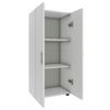Aktenschrank Stehend  Ulas 3 Weiß B: 49 Cm - Weiß, MODERN, Holzwerkstoff (49/108/34cm) - MID.YOU