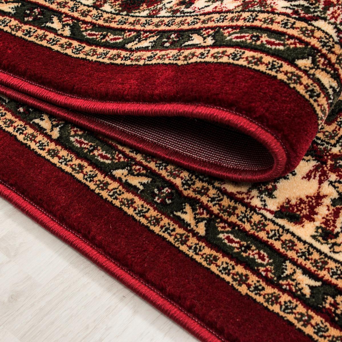 Webteppich Marrakesh - Rot/Multicolor, KONVENTIONELL, Textil (240/340cm) - Novel